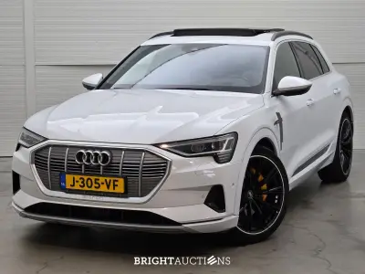 Audi e-tron 55 advanced Pro Line Plus Quattro 95 kWh 409pk 2018, J-305-VF – kavel bij Bright Auctions