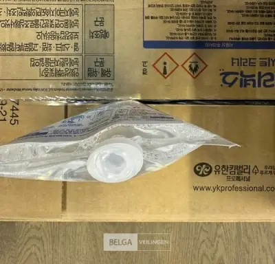 1x Pallet handzeep circa 120 doosjes – kavel bij Belga Veilingen, Poppel