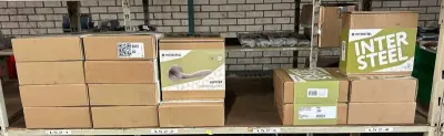 Ca. 15x Deurkruk Intersteel – kavel bij Onlineveilingmeester, Hoogeveen