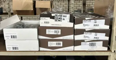 8x Deurkruk mat zwart en rvs – kavel bij Onlineveilingmeester, Hoogeveen