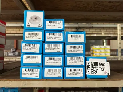Ca. 15x SKG3 veiligheidsrozet oplegslot kerntrekbeveiliging F1 alu AMI – kavel bij Onlineveilingmeester, Hoogeveen
