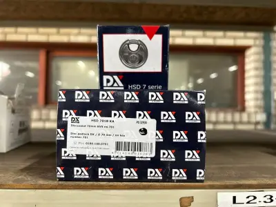 Ca. 13x Discusslot 70 mm rvs DX – kavel bij Onlineveilingmeester, Hoogeveen