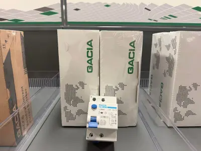 Ca. 17x Aardlekschakelaar 1p+N, 63A, 30mA, Type B, 10kA GACIA, PR8M-B6320 – kavel bij Onlineveilingmeester, Hoogeveen