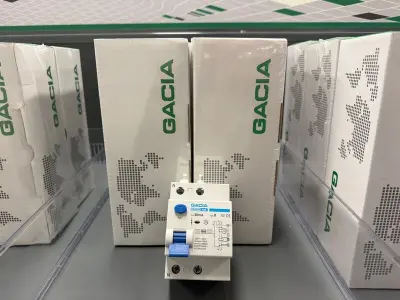 Ca. 16x Aardlekschakelaar 1p+N, 63A, 30mA, Type B, 10kA GACIA, PR8M-B6320 – kavel bij Onlineveilingmeester, Hoogeveen