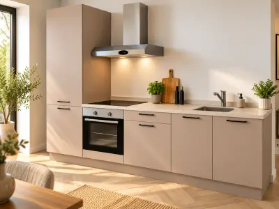 Design Keuken - inclusief apparatuur, Alfonso, machiato – kavel bij Onlineveilingmeester