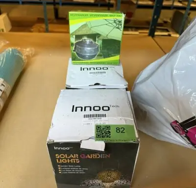2x Garden solar lights – kavel bij Belga Veilingen
