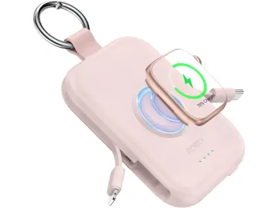 RORRY CharmGo Powerbank 5000 mAh geïntegreerde USB C-kabel – kavel bij XL Auctions