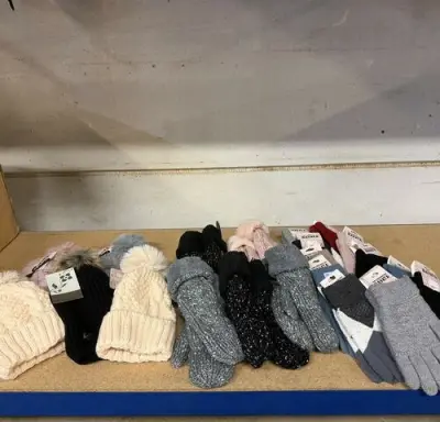 Partij winteraccessoires – kavel bij Belga Veilingen