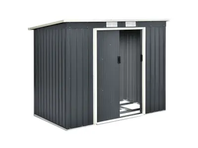Metalen tuinhuis M - 213 × 130 × 173cm – kavel bij XL Auctions