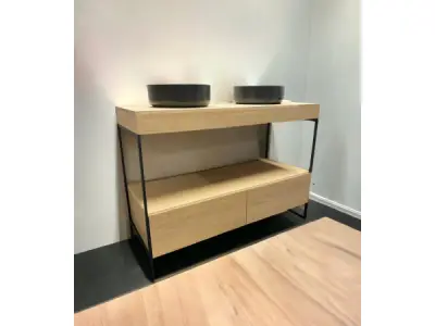 Casajoy Vrijstaand Houten Badkamermeubel 125cm – kavel bij XL Auctions