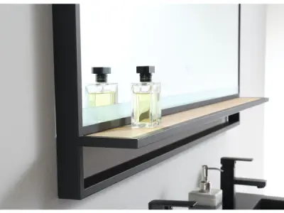 Casajoy RVS LED Spiegel met planchet 100cm – kavel bij XL Auctions
