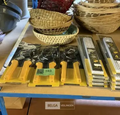 Partij gereedschappen – kavel bij Belga Veilingen