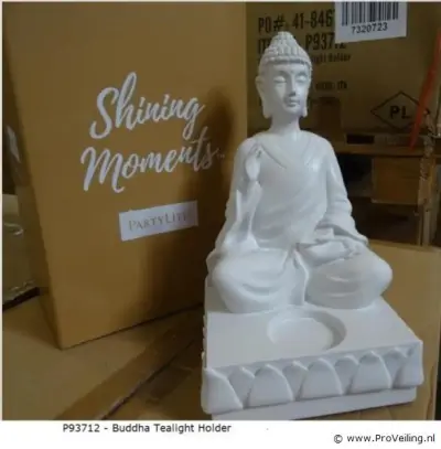 PartyLite - P93712 - Buddha Tealight Holder – kavel bij ProVeiling, Kerkdriel