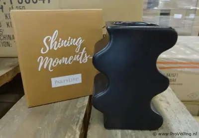 Curvy Black Tealight/SmartScents Holder - 100 stuks – kavel bij ProVeiling, Kerkdriel