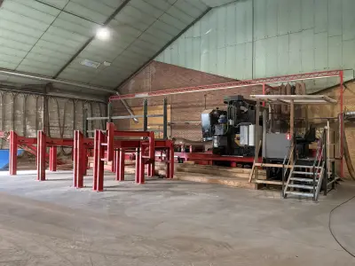 2021 Wravor WRC 1250 AC + Log Deck Bandzaagmachine – kavel bij Dome Auctions, Hotton