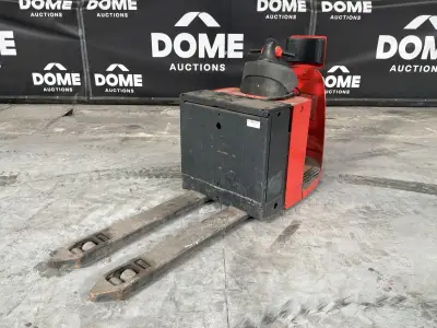 Linde N20 elektrische palletwagen – kavel bij Dome Auctions, Depot Deinze