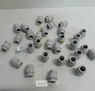 1 x Wartel PG16 grijs 30 stuks – kavel bij Belga Veilingen, Oudsbergen