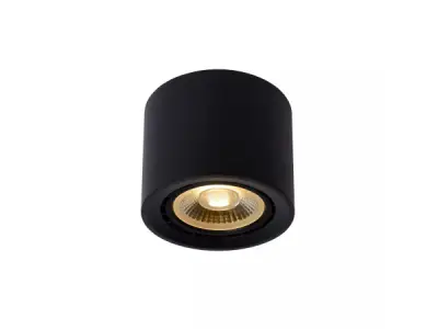 Lucide Fedler Rond Zwart Plafondlamp – kavel bij XL Auctions