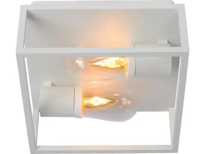 Lucide Carlyn Wit Badkamer Wandlamp – kavel bij XL Auctions