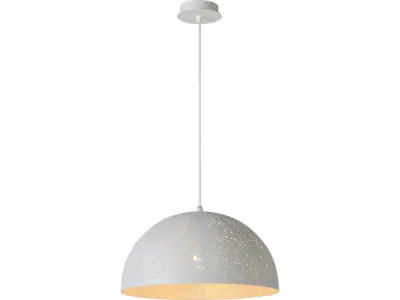 Lucide Eternal Hanglamp - Ø40cm - E27 - Wit – kavel bij XL Auctions