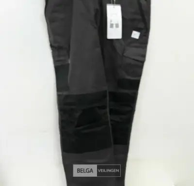 1 x Werkbroek grijs/zwart Free2be 50 – kavel bij Belga Veilingen, Oudsbergen