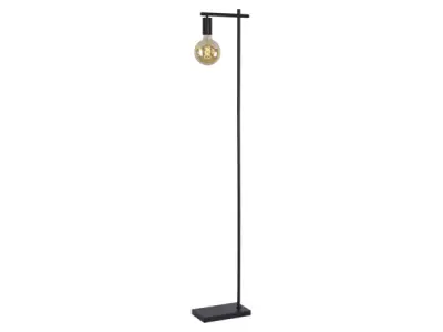 Lucide Vloerlamp Leanne - 1xE27 - Zwart – kavel bij XL Auctions