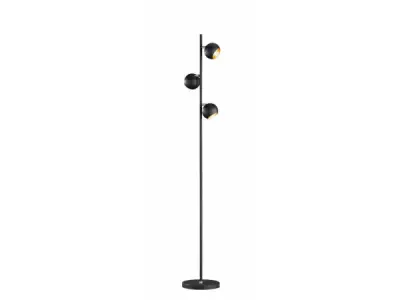 TRIO DAKOTA - Vloerlamp - Zwart mat – kavel bij XL Auctions