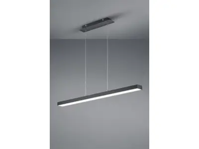 AGANO - Hanglamp - Mat zwart - incl. 1x SMD 18W – kavel bij XL Auctions