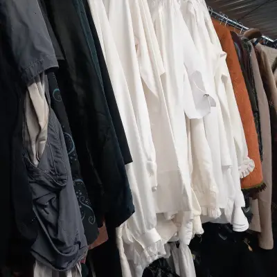 Ca. 104x Grootmoeders tijd kleding – kavel bij Onlineveilingmeester, Drachten