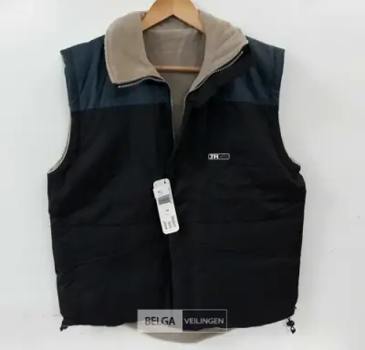1 x Bodywarmer zwart/blauw L – kavel bij Belga Veilingen, Oudsbergen