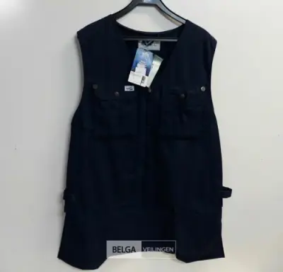 1 x Toolvest blauw Fristads L – kavel bij Belga Veilingen, Oudsbergen