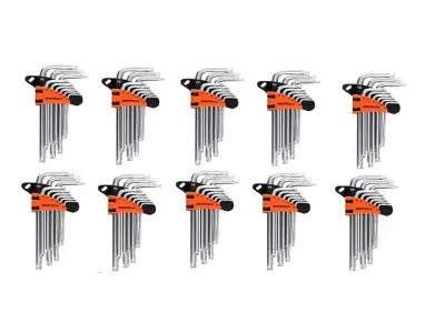 10 sets van 9 KRAFT&DELE Torx-sleutels – kavel bij Auctelia, Aye