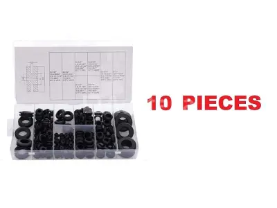 10 sets van 180 KRAFT&DELE rubberen oogjes – kavel bij Auctelia, Aye