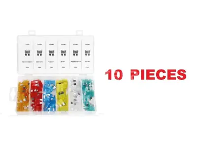 10 sets van 120 zekeringen 5-30A KRAFT&DELE – kavel bij Auctelia, Aye