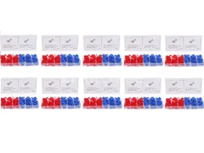 10 sets van 50 snelle connectoren voor KRAFT&DELE-kabels – kavel bij Auctelia, Aye