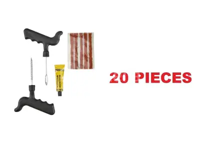20 kits van 8 KRAFT&DELE bandenreparatieonderdelen – kavel bij Auctelia, Aye