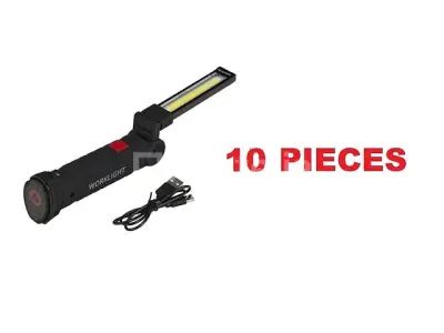 10 KRAFT&DELE USB LED werkplaatszaklampen – kavel bij Auctelia, Aye