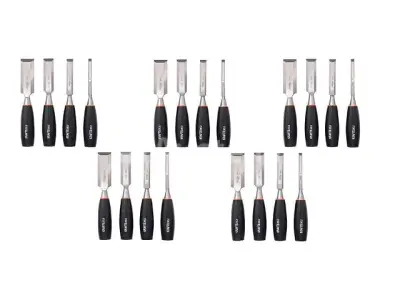 5 sets van 4 beitels (6, 12, 19 en 25 mm) KRAFT&DELE – kavel bij Auctelia, Aye