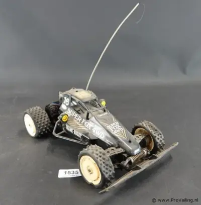 Vintage Nikko Super Fox 4WD is een iconische 1:14 schaal frame buggy uit de jaren '80 – kavel bij ProVeiling