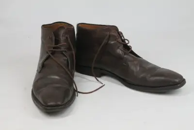 Donker bruine veterschoenen - Floris Van Bommel - Maat 44 – kavel bij De Kringwinkel, Brecht