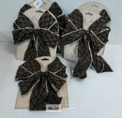 5 x Strik bruin 20 cm – kavel bij Belga Veilingen, Oudsbergen