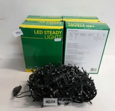 4 x Kerstverlichting LED 360 L helder wit – kavel bij Belga Veilingen, Oudsbergen