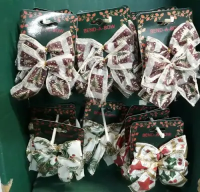 24 x Strik duo 10 cm 3 assorti – kavel bij Belga Veilingen, Oudsbergen