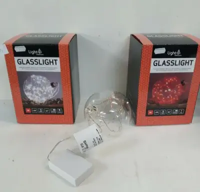 3 x Verlichte bol Led 40 lampjes – kavel bij Belga Veilingen, Oudsbergen