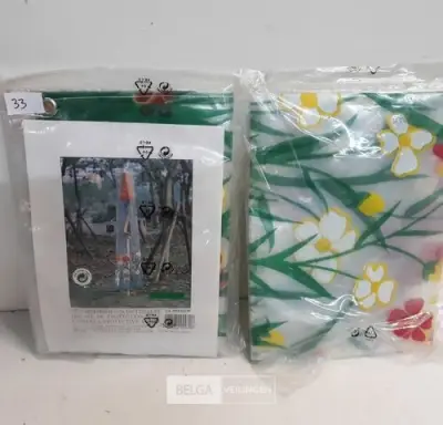 2 x Beschermhoes parasol – kavel bij Belga Veilingen, Oudsbergen