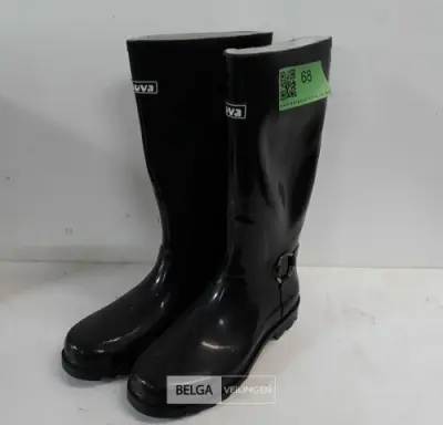 1 x Rubberen laarzen 39 zwart Chuva – kavel bij Belga Veilingen, Oudsbergen