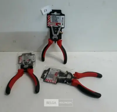 3 x Afstriptang 160 mm – kavel bij Belga Veilingen, Oudsbergen