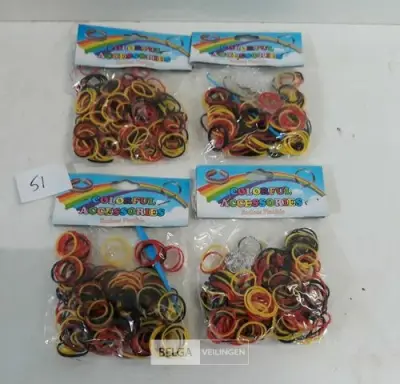 4 x Loom bandjes startkit – kavel bij Belga Veilingen, Oudsbergen