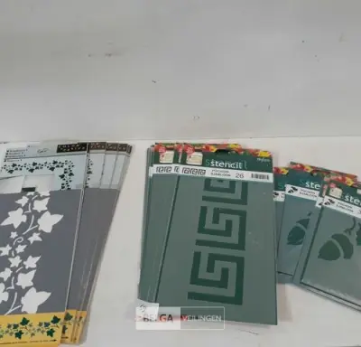 23 x Sjablonen 6 assorti – kavel bij Belga Veilingen, Oudsbergen