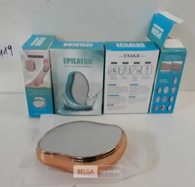 4 x Epilator blok mix kleuren – kavel bij Belga Veilingen, Oudsbergen